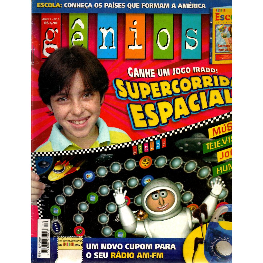 Revista Gênios, Ano 1, Nº 3, 2005