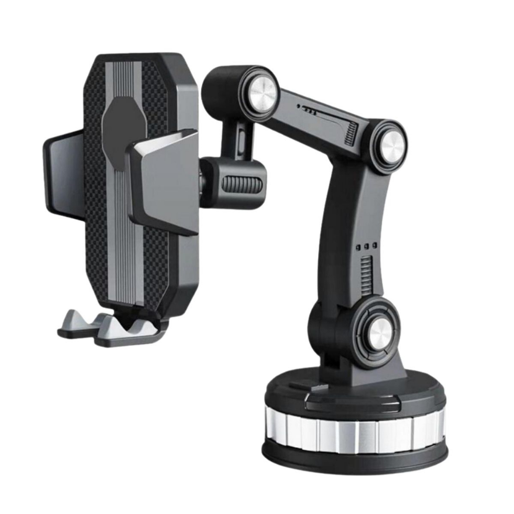 Suporte Veicular Para Celular Carro Articulado Ajustável 360° Painel Vidro Parabrisa Universal GPS
