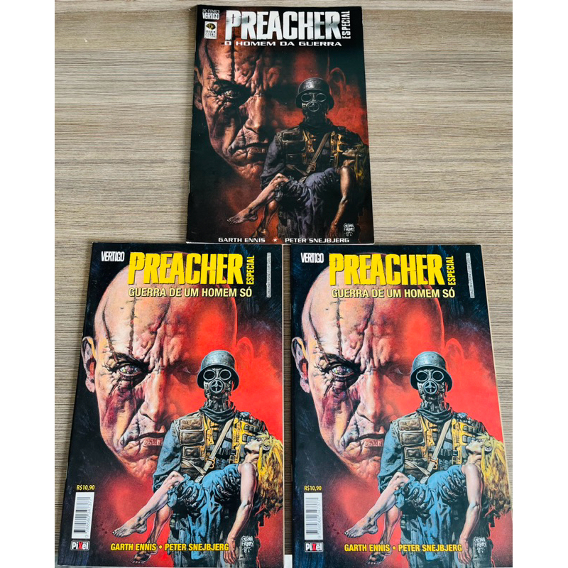 HQ Vertigo Preacher Especial - Guerra de Um Homem Só e O Homem da Guerra