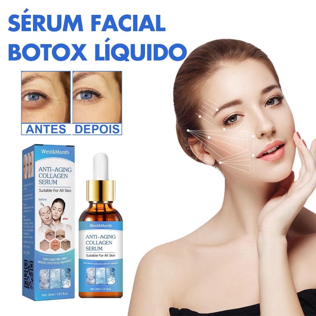 BOTOX Líquido original Retinol face Serum Firming Collagen Anti Envelhecimento Envelhecimento Dark Pontos em branco