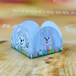 50~350 forminhas 4 Pétalas para doces TEMA PÁSCOA COELHO 65.3