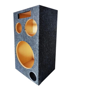 Caixa Trio Residencial Bob Vazia Pra Falante 10' polegada 1 corneta 1 tweeter 1 din em Oferta na Shopee