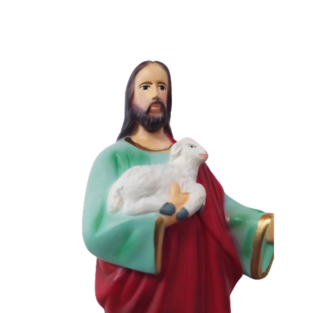 Imagem De Senhor Bom Pastor 22 Cm Jesus Bom Pastor