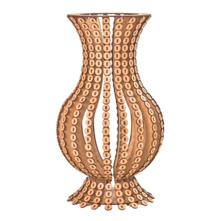 Vaso Pérola MDF Cru Decoração Festa Debutante Casamento MONTADO em Oferta na Shopee