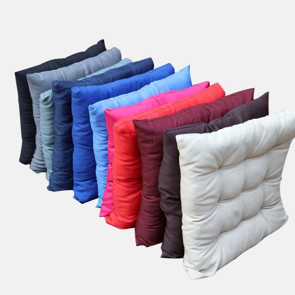 Assento Futton P/ Sofá Pallets Cadeira Futon Cores Diversas 12 Peças 40x40 Confortavel Macio