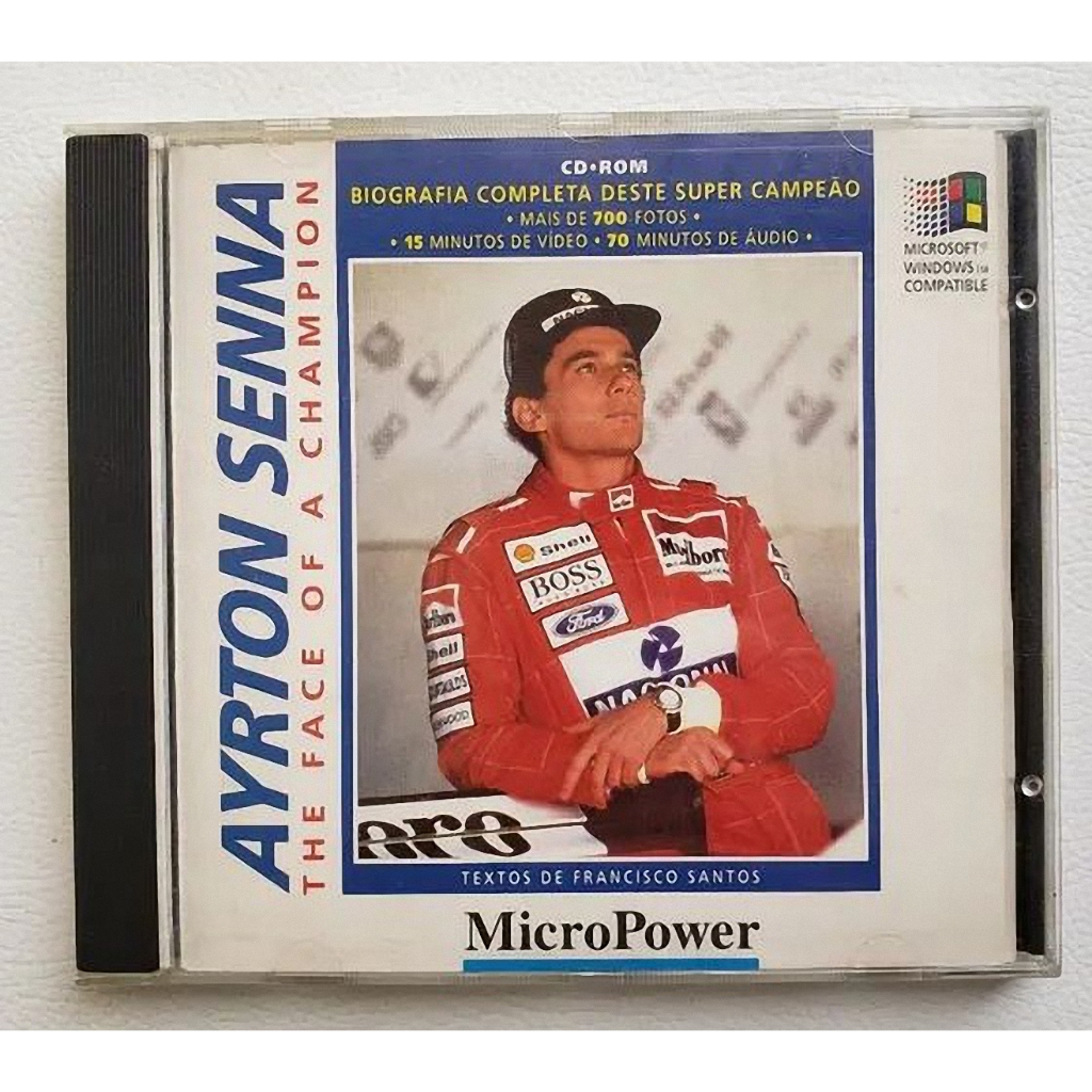 Cd-rom Ayrton Senna The Face Of A Champion