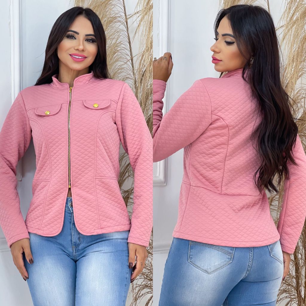 Jaqueta Casaco femenina inverno blusa de frio bomber matelasse abrigo de frio # moda inverno