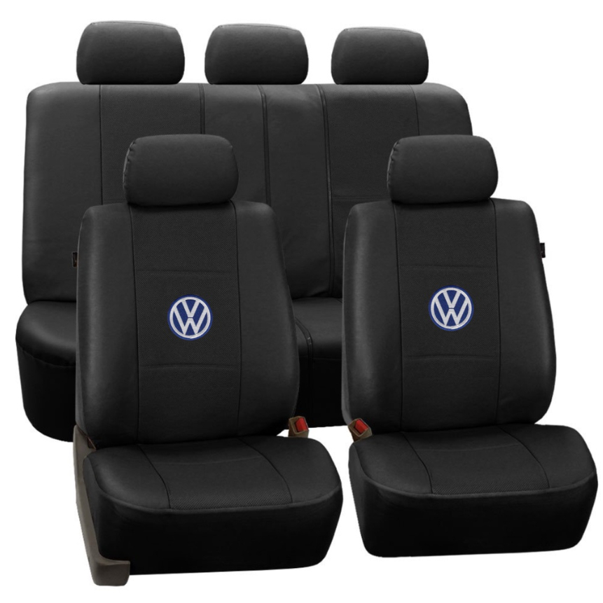 Capa Para Bancos Carro Automotivo Couro Impermeável Volkswagen Carro Apolo Bora Brasilia