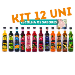 Kit 12 Xaropes Dilute para Drink Soda Italiana Gin - Escolha