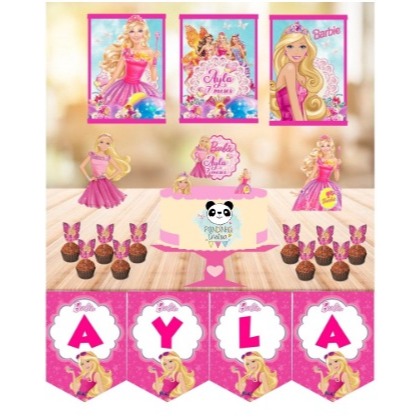 Kit Festa Barbie em Oferta na Shopee