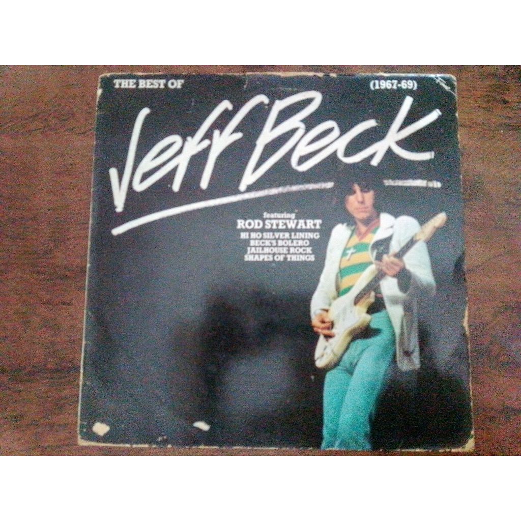 LP Vinil Jeff Beck Featuring Rod Stewart – The Best Of Jeff Beck (1967-69)