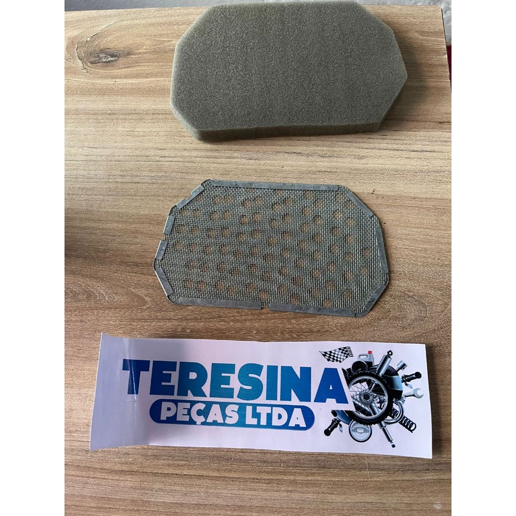 FILTRO DE AR +TELA MOTO SHINERAY XY 50 Q JET S TODOS OS ANOS