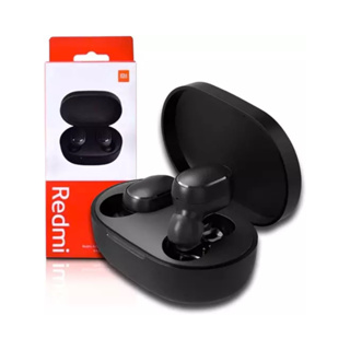 Fone ouvido Xiaomi Redmi Airdots 2 TWS Preto sem Fio Bluetooth 5.0 Gamer