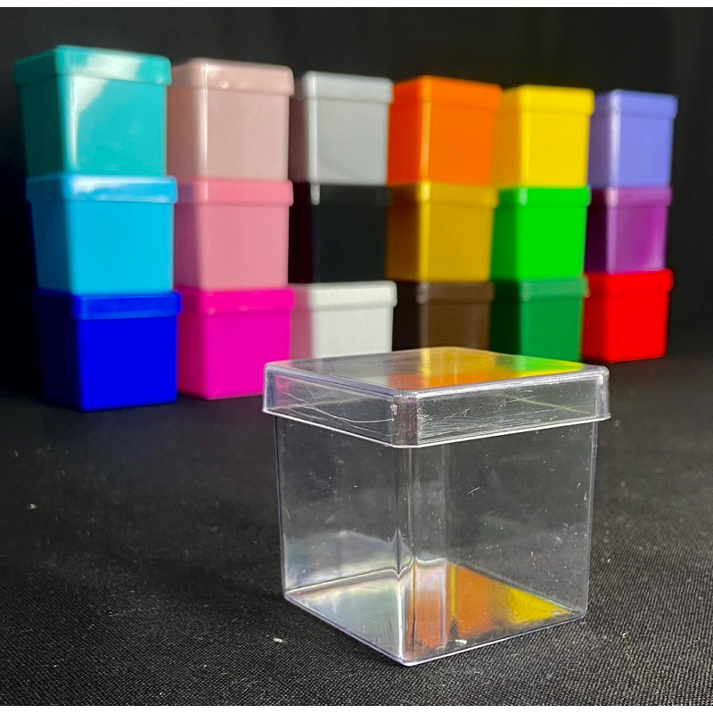Caixinha acrílica 5cm X 5cm X 5cm em Oferta na Shopee