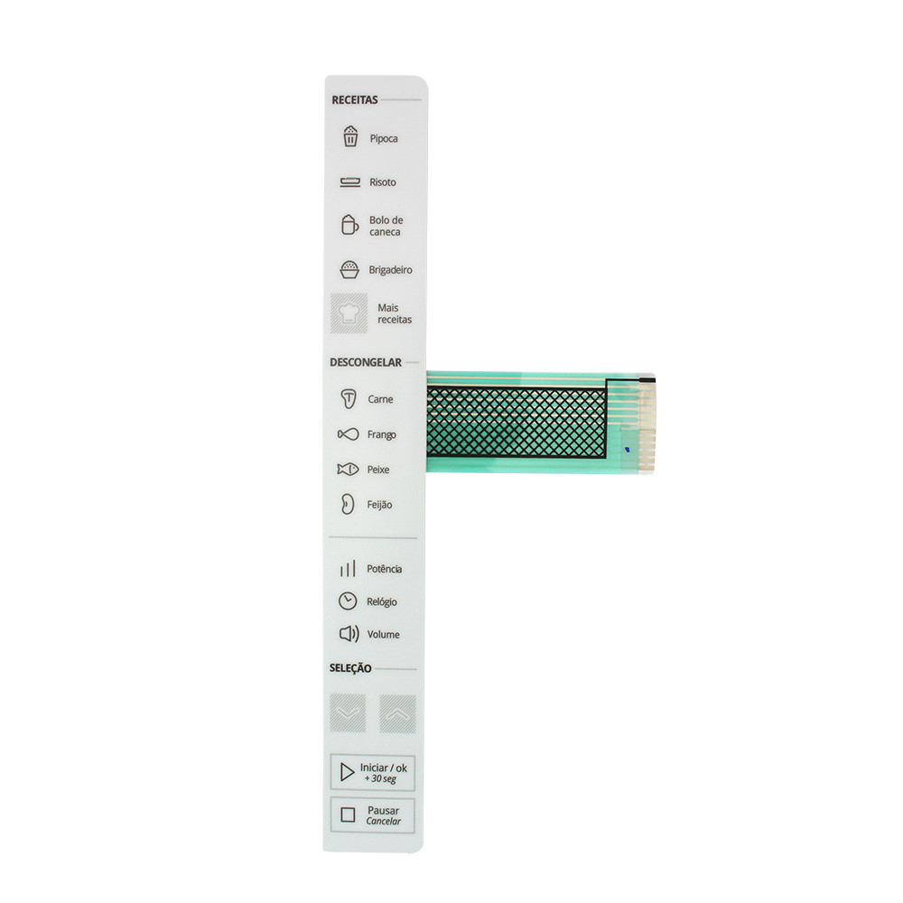 Teclado Membrana para Micro-ondas Brastemp BMS 45- CR