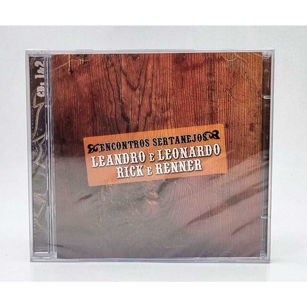 Cd Duplo Encontros Sertanejo - Leandro e Leonardo e Rick e Renner (CD1 E CD2)