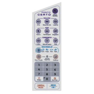 TECLADO MEMBRANA MICROONDAS MEP 41 em Oferta na Shopee