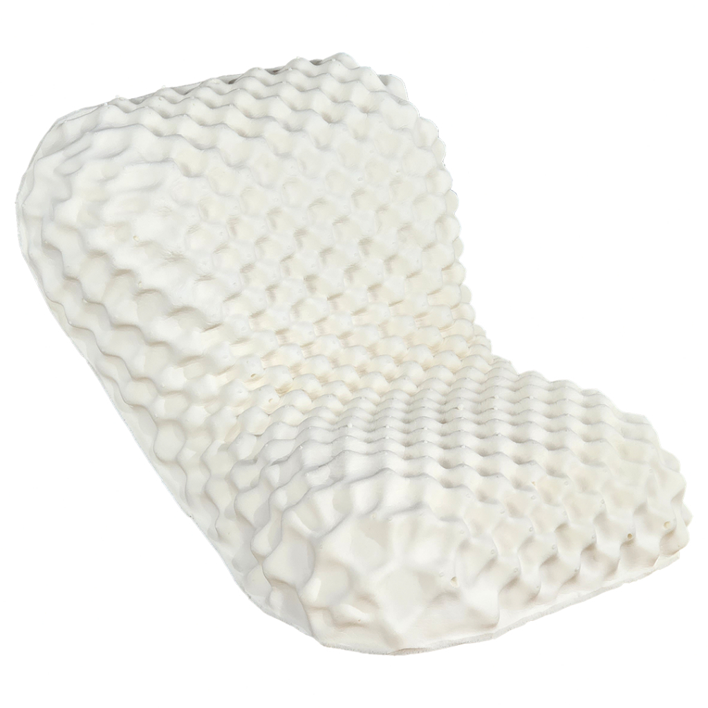 Travesseiro Cervical Latex Talalay 100% Natural Borracha Tailandês Resistente Respirável Anatômico