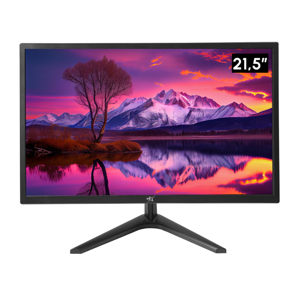 Monitor 21,5" LED 60hz HDMI VGA Widescreen BRX Computador PC
