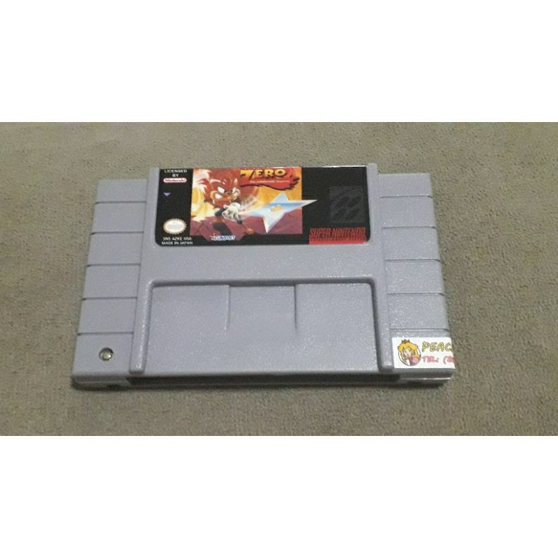 Zero The Kamikaze Squirrel P/ Super Nintendo Aproveite!