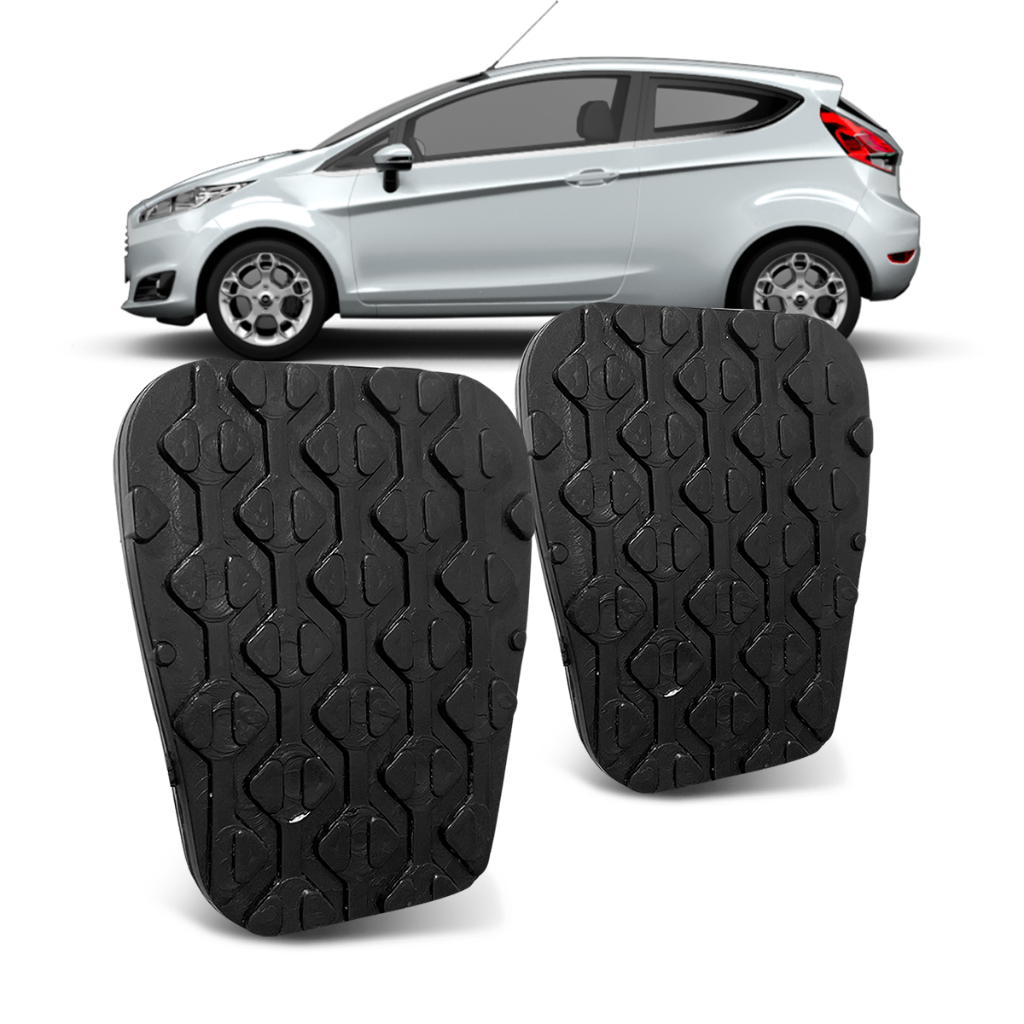 Par Capa Pedais Manual Freio Embreagem New Fiesta Ford Ka Ecosport 2013 2014 15 16 17 18 19 em Oferta na Shopee