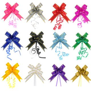 Laço fácil Mágico para presente PEQUENO 12mm x 21cm 100un em Oferta na Shopee