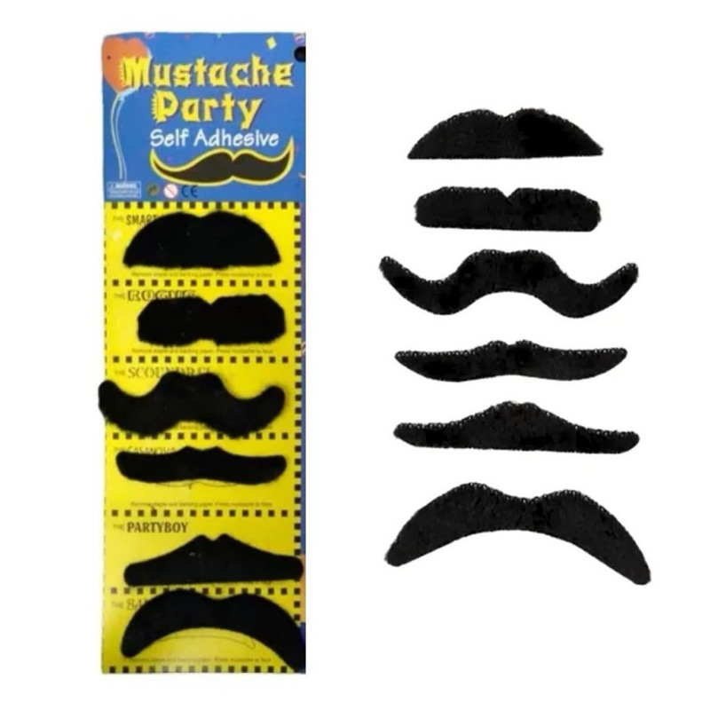 Bigode Adesivo Festa: Onde Comprar | BuscaProdutos