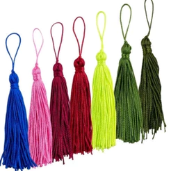Pingente Com 30un, 50un Pingente Tassel Seda, Franja, Chaveiro, Franja Pingente, Tessel