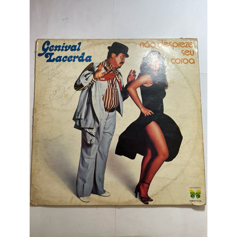 Disco de Vinil: Genival Lacerda - Não despreze seu coroa