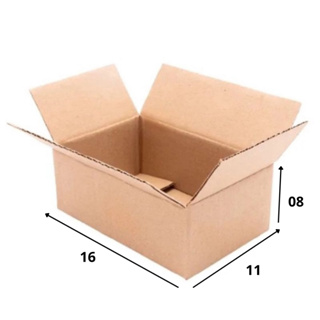 100 Caixas de papelão 16x11x08 correio,sedex em Oferta na Shopee