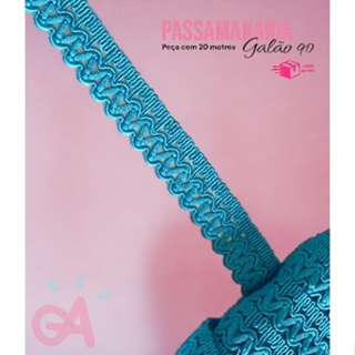 Fita Galão 90 Passamanaria - Peça 15 metros em Oferta na Shopee