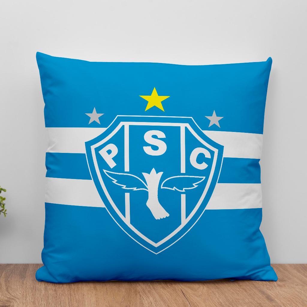 Almofada Paysandu 40x40 Cm Cheia Poliéster Tecido Decoração