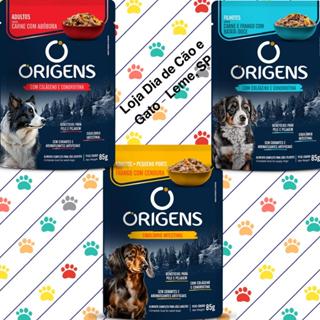 Sachês 85g - Kit com 10 ou mais unidades - Origens Premium Especial Cães em Oferta na Shopee
