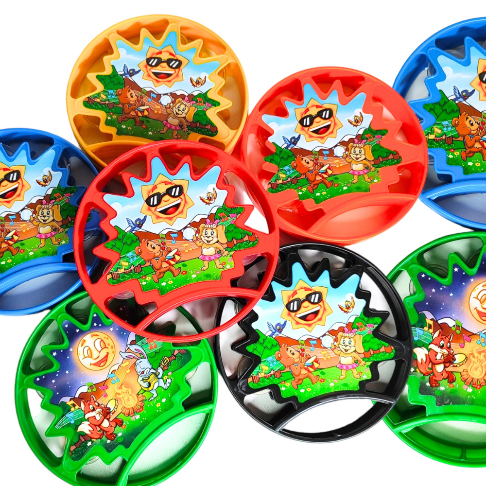 10 Pandeiro Infantil Brinquedo Musical Educativo Instrumento Para Lembrancinha Prenda Criança novo em Oferta na Shopee