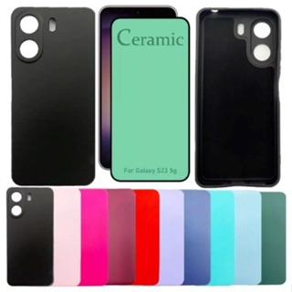 Kit 2 em 1 Para G31/G41/G51/G71/G22/G32/G42/G52/G82/G62/G72 Capinha Colorida Aveludada + Película Cerâmica em Oferta na Shopee