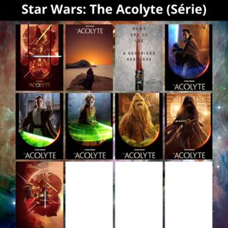 Placa Decorativa MDF (14x20cm ou 20x28cm) Star Wars: The Acolyte (Série) - Quadro Parede & Decoração em Oferta na Shopee