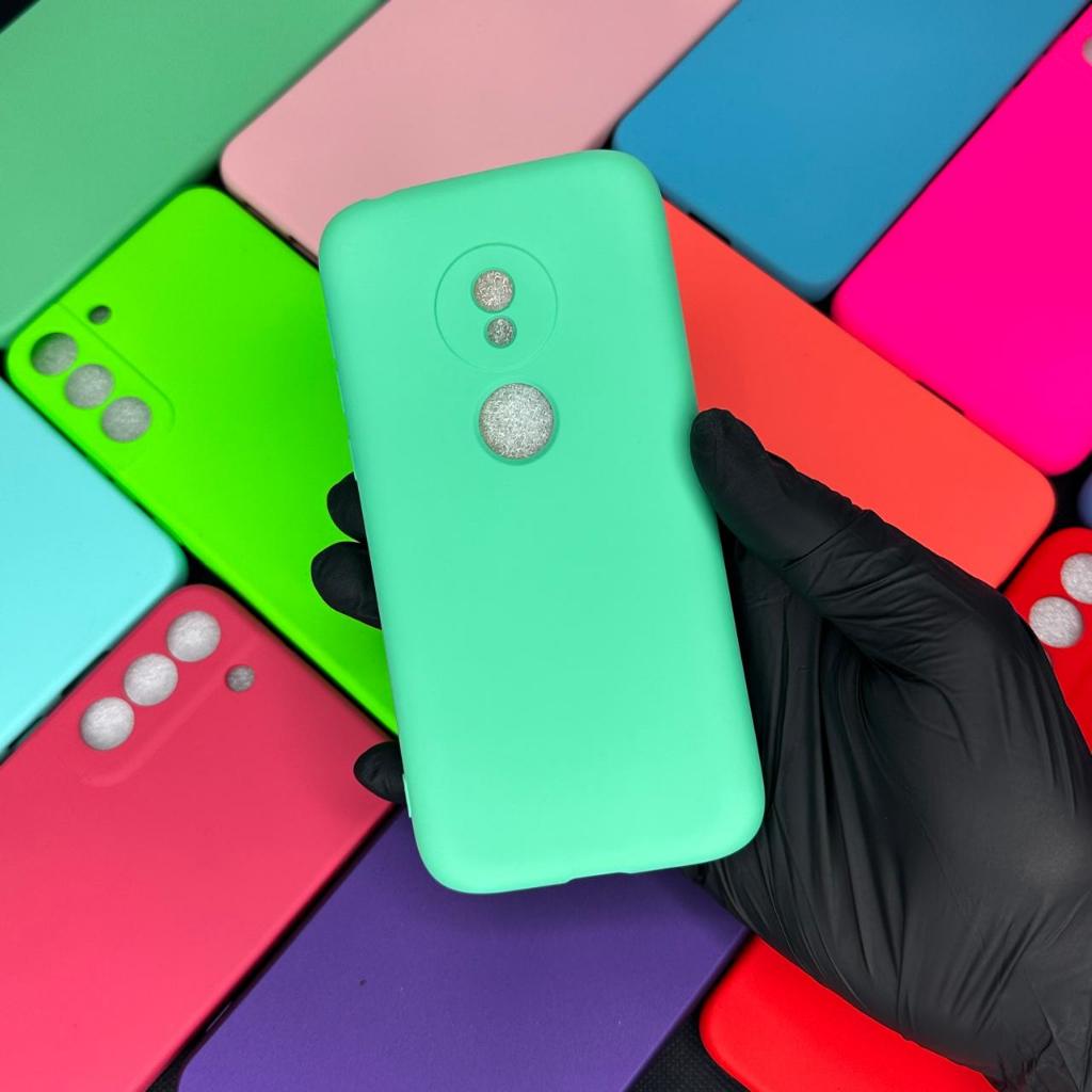 Capa Capinha Motorola Moto G7 Play Silicone Aveludada