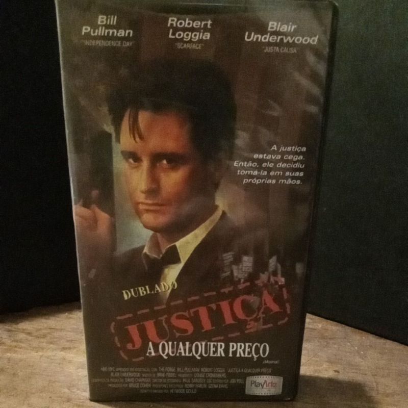 Justiça a Qualquer Preço - Filme VHS (Dublado) Bill Pullman (E3)