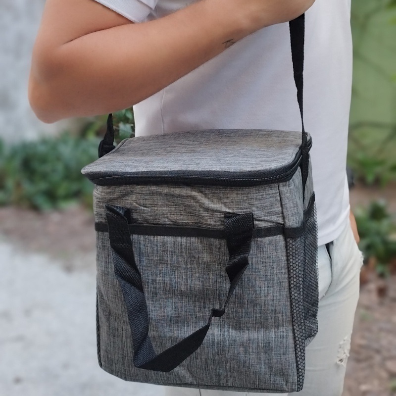 Bolsa Térmica Portátil Com Isolamento Térmico Para Marmita e Passeio Viagem lancheira sacola dobrável