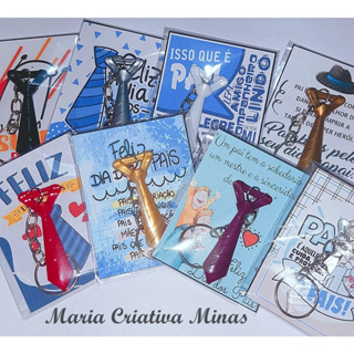 50 Gravatinhas com Chaveiro, com Tag, Casamento, Lembrancinhas, dia dos pais, formatura, novembro azul em Oferta na Shopee