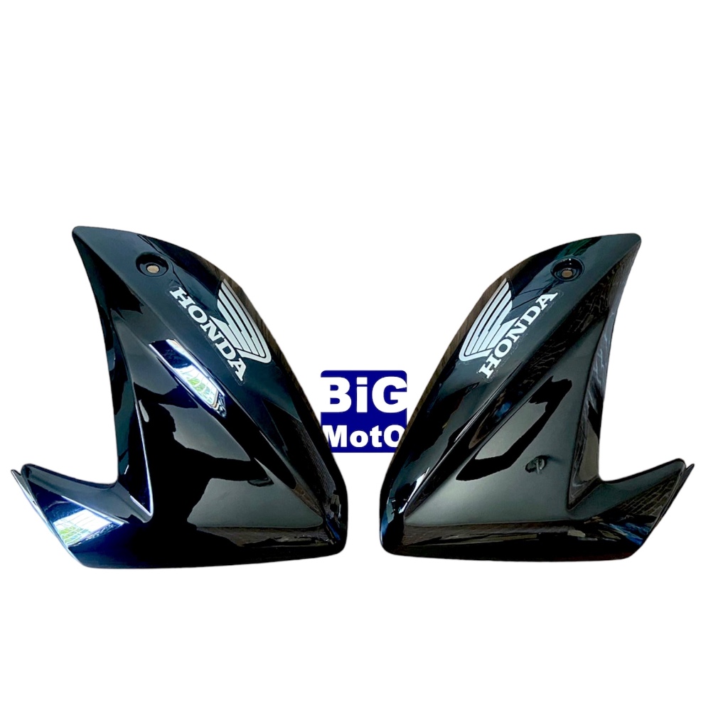 Par Aba do tanque CG Fan 125/150 2014/2015 Preto em Oferta na Shopee