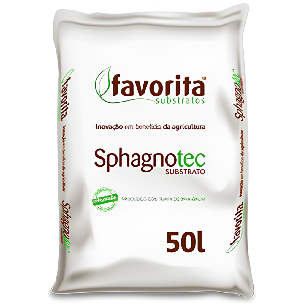 50L Substrato Inerte Para Cultivo Turfa + Perlita Sphagnum  (50%-50%) - Lupa / Favorita Sphagnotec