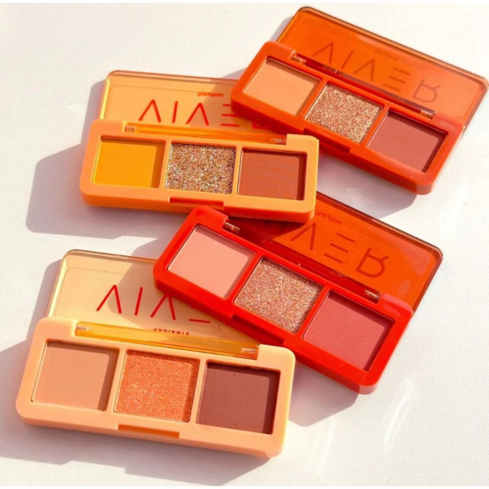 Trio Paleta de Sombras VIVER By Ruby Rose - Escolha a Sua