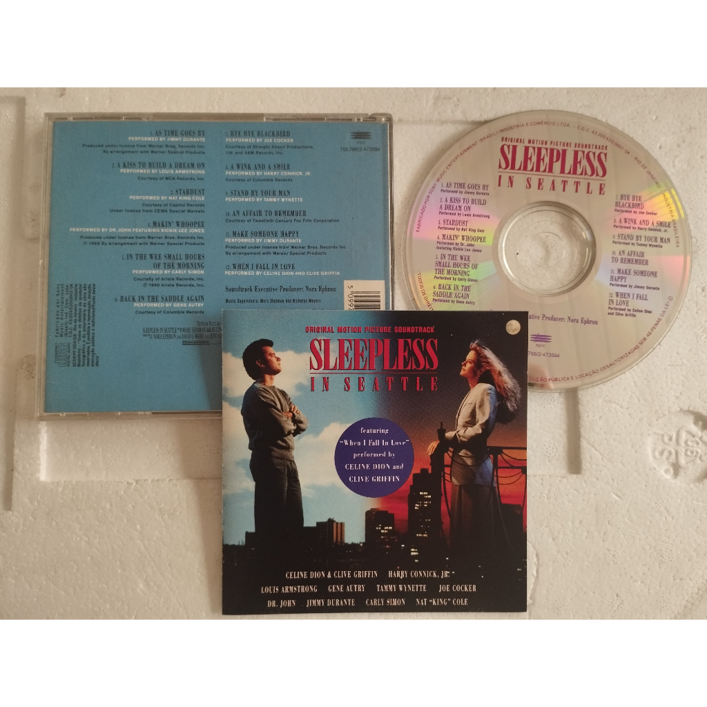 Cd - Trilha sonora do Filme Sintonia de Amor (tom Hanks)