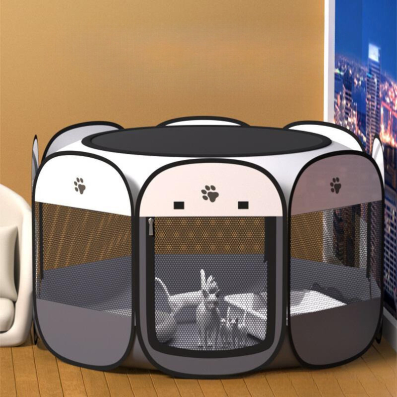 Casinha Para Pets Gatos Grande Dobravél Portatil 4 Cores