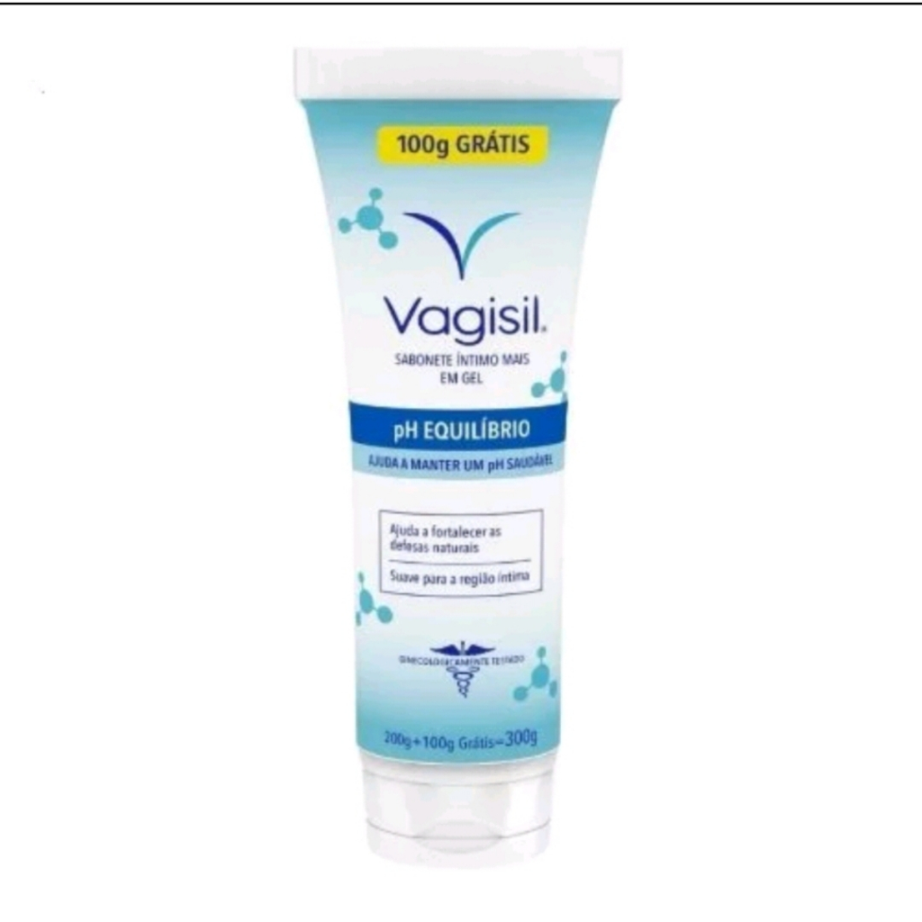 Sabonete Íntimo em Gel Vagisil PH Equilibrio 200g + 100g