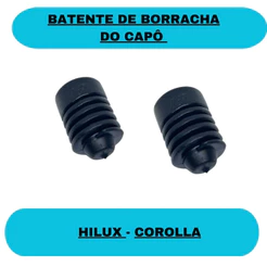 Batente Borracha do Capo Corolla Hilux - 2 unidades