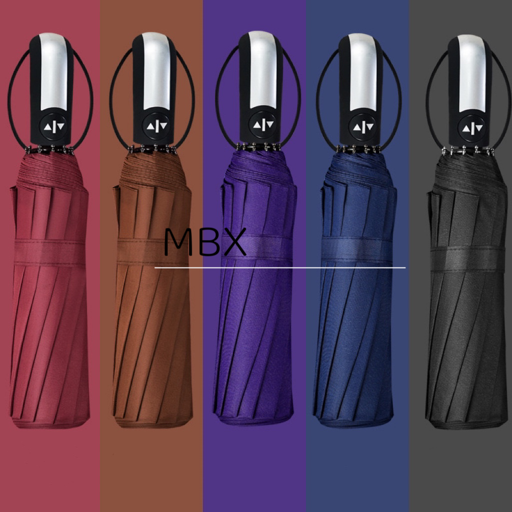 Guarda-Chuva Dobrável Automático  - Abre e Fecha com 1 Botão, Proteção UV Modelos Colorido