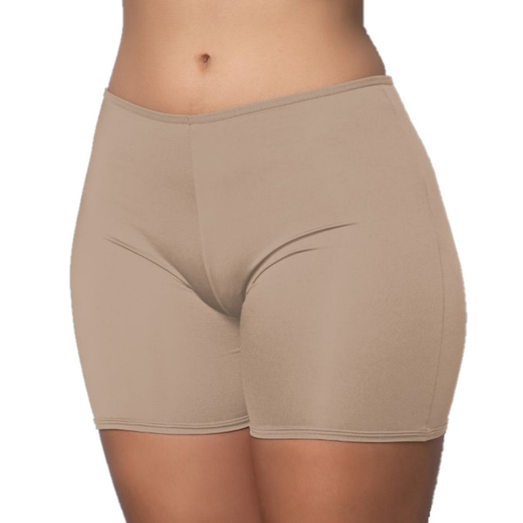 Kit 2 Short Anágua Liso Segunda Pele usar com vestido saia Feminino