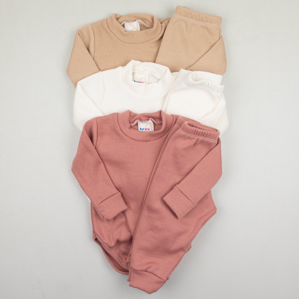 Conjunto Body Canelado Térmico Inverno Unissex
